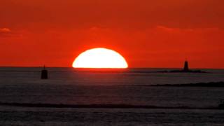 Spendid Green Flash  Sunset 18 fev 2015 [upl. by Padgett]