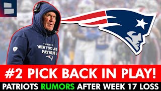 Patriots Have A Chance At 2 Pick After NFL Week 17 LOSS vs Bills  2024 NFL Draft Watch [upl. by Ojimmas]