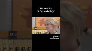 Reklamation på Systembolaget karen arg kränkt alkohol bolaget systembolaget alcohol mishap [upl. by Amalbena]