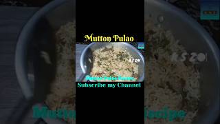 Mutton Pulao Recipe shorts shortsfeed recipe youtubeshorts trendingshorts konkanishahizaika [upl. by Arriek]