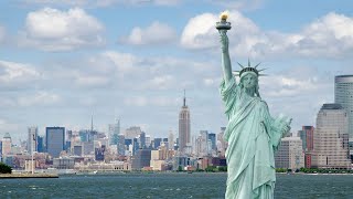 LA ESTATUA DE LA LIBERTAD 🗽  El gigante francés Arquitecto Auguste Bartholdi y Gustave Eiffel [upl. by Nosreme]