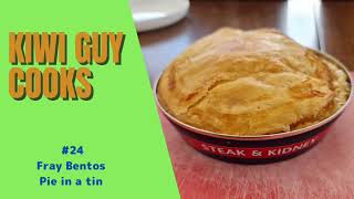 Kiwi Guy Cooks  Fray Bentos Pie in a Tin Unbelievable [upl. by Alih]