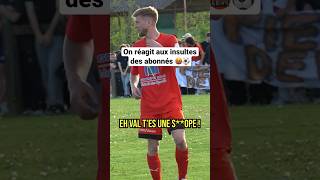 On réagit aux insultes des abonnés 🤬⚽️ [upl. by Ydda]