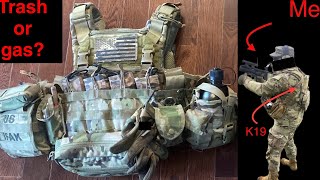 AGILITE K19 PLATE CARRIER is it trash HONEST REVIEW [upl. by Aneeled]