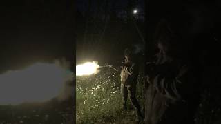 Ruger AR556 AR15  Night Shooting AR15 shorts [upl. by Verdha]