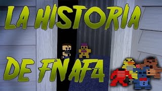 LA HISTORIA DE FNAF4  Todos los minijuegos  All Minigames [upl. by Mommy]