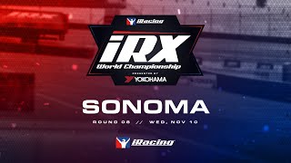 iRacing Rallycross presented by Yokohama  Round 8 at Sonoma Raceway [upl. by Aseretairam]