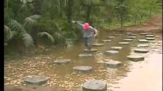 Takeshis Castle  Skipping Stones [upl. by Rattan874]