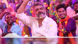 Viswasam 8d songsAdichu Thooku Adichuthooku 8d audio 8d effect [upl. by Hanzelin692]