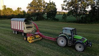 This is farming First Agbag of haylage 2024 [upl. by Ehman]