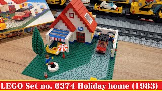 LEGO set no 6374 Holiday home lego [upl. by Ennael]