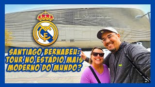 🇪🇸 Tour no Estádio do Real Madrid Santiago Bernabeu 🤔vale a pena [upl. by Lauritz]