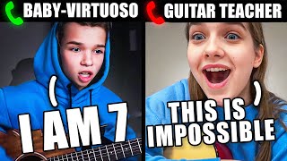 Professional GUITARIST Pretends to be a BEGINNER to Guitar Lessons  PRANK [upl. by Marcella179]