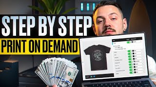 Make 3000 per Month by Selling Print on Demand Products [upl. by Enyaj]