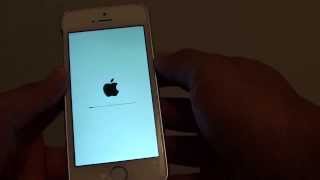 iPhone 5S How to Hard Reset and ERASE All Content [upl. by Bel]