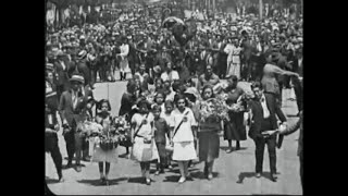 FUNERAL LUIS EMILIO RECABARREN 1924 Historia de Chile [upl. by Knutson]