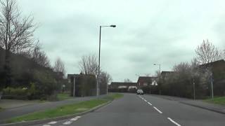 Driving Along Woodgreen Drive Hastings Drive amp Berkeley Way Worcester Worcestershire England [upl. by Amer]