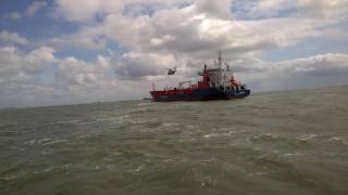 KNRM Breskens  Medevac vanaf Scot Bremen 14 mei 2016 [upl. by Swarts]