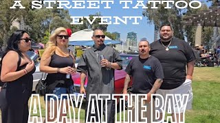 A Street Tattoo Event Lowrider VlogsA Day At The BayCar Show 2024 [upl. by Joaquin155]