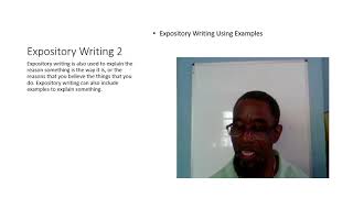 Expository Writing 2 Writing Using Examples [upl. by Harutak124]