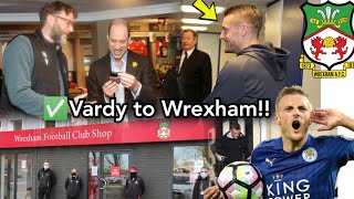 Vardy to Wrexham FC 🔥 Ker Humphrey not bothered about age Reynolds McElhenney determined transfer [upl. by Zerdna]