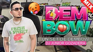 DEMBOW MIX 🥊 UN SET DE DEMBOW 🥊 MEZCLADO EN VIVO POR DJ JUNIOR GOZADERA [upl. by Colman]