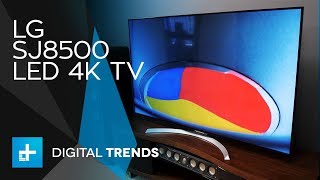 LG SJ8500 LED 4K TV  Hands On Review [upl. by Jem601]