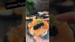 SUPER EASY Smoked Salmon Appetizer Bites smokedsalmon appetizer partyfood [upl. by Latsyrhk]