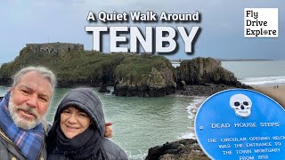 Tenby Without the Crowds  A Walking Tour Of The Town Beaches And Harbour In Winter [upl. by Enyaz]