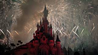 Disneyland Paris New Years Eve Countdown and Fireworks 201819 [upl. by Laved]