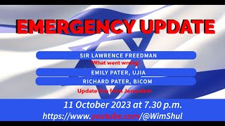 Emergency Update on the Situation in Israel [upl. by Courtland914]