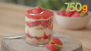 Recette du tiramisu aux Fraises du Périgord IGP  750g [upl. by Yemac]