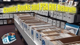 MY First PSA Baseball HOF Return Comic Books and Baseball Cards plus Hunting Footage [upl. by Dollie]