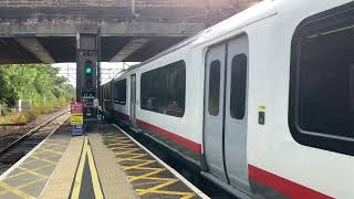 Class 321 departing Witham [upl. by Allanson]