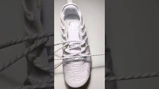 Best way to Lace Nike Vapormax Plus  How to lace up Vapormax Sneaker [upl. by Leblanc]