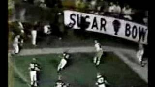 1973 Sugar Bowl Notre Dame vs Alabama [upl. by Euqinad]