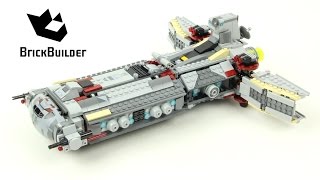 Lego Star Wars 75158 Rebel Combat Frigate  Lego Speed Build [upl. by Suivatra]