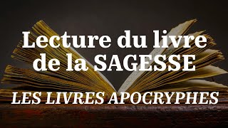 SAGESSE Bible en Français Courant  Apocryphes [upl. by Olimpia484]