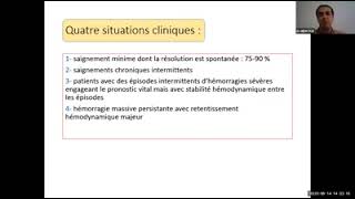 56 B Conduite à tenir CAT devant une hémorragie digestive basse Dr MRDKOUR [upl. by Loydie]