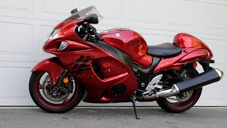 2020 Suzuki Hayabusa GSX1300R Review  MC Commute [upl. by Airamana]