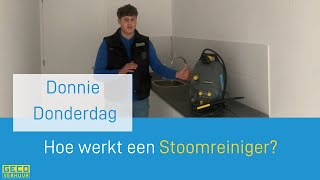 Hoe werkt een Stoomreiniger  Uitleg over Stoomreiniger  GECO Verhuur [upl. by Barbaraanne]