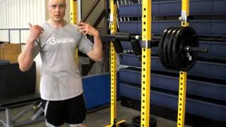 Standing Calf Raise with Safety Squat Bar [upl. by Retseh608]