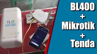 Cara Mudah Pasang Wifi Sendiri Dirumah Unlimited Termurah Pakai Bolt Bl400 amp Mikrotik amp Tenda Part1 [upl. by Ramaj198]