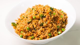 Trini Vegetable Fried Rice Recipe [upl. by Desmond537]