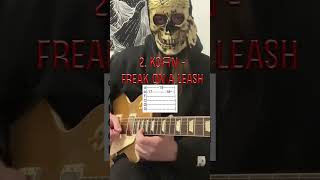 5 SPOOKIEST Guitar Riffs 💀👻🎃 With Tabs [upl. by Dimah]