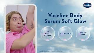 Upgrade lotionmu ke Vaseline Body Serum Soft Glow [upl. by Anirehtak]