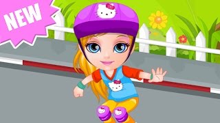 Baby Barbie Game Movie  Baby Barbie Skateboard Injury  Barbie Baby games  Dora the explorer [upl. by Con]