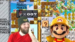 ITS DOWN TO THE WIRE  Super Expert No Skip 06  Super Mario Maker [upl. by Analaj]