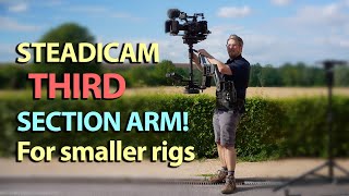 Steadicam 3rd Section Arm for small rigs demo [upl. by Khano]