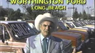 1984 Cal Worthington Ford  Long Beach CA commercials [upl. by Noruq]